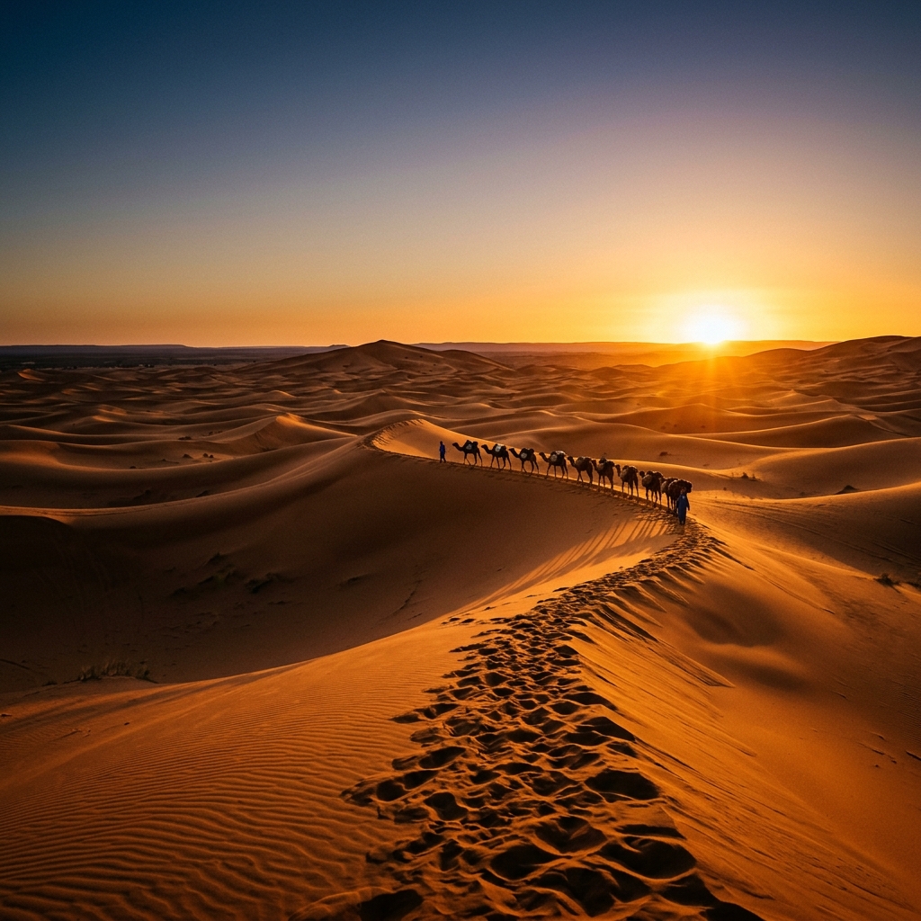 Desert sunset