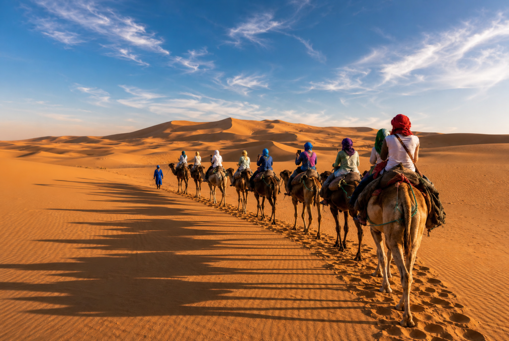 Fes to Marrakech: 2-Day Sahara Tour with Luxury Camp & Camel