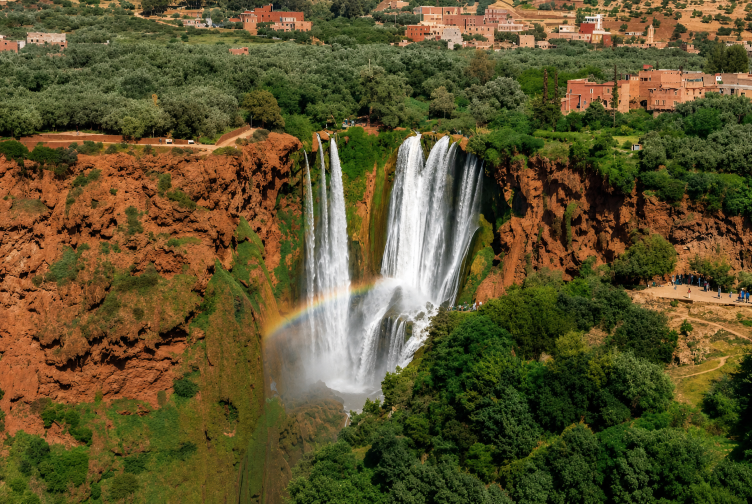 Ouzoud Waterfalls Day Trip from Marrakech: Morocco’s Tallest Falls and the Monkeys Who Live Beside Them