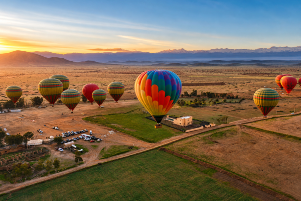 Sunrise Hot Air Balloon Ride Marrakech