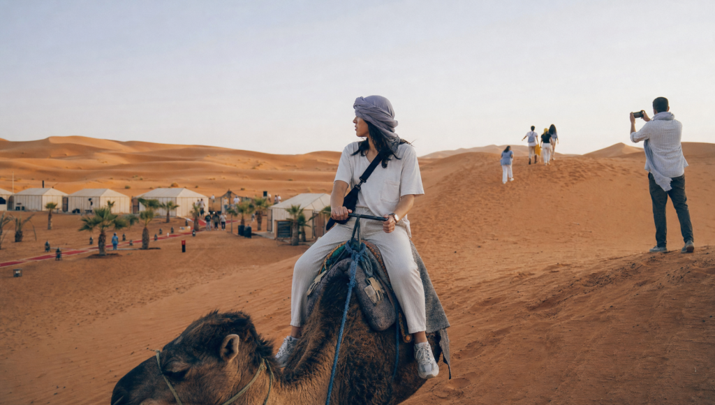 Merzouga Desert Realistic Customers Activities